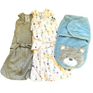 Cyber Monday: ENDS 11/27⚡️⚡️⚡️ Halo Swaddle bundle + bonus blue easy swaddle